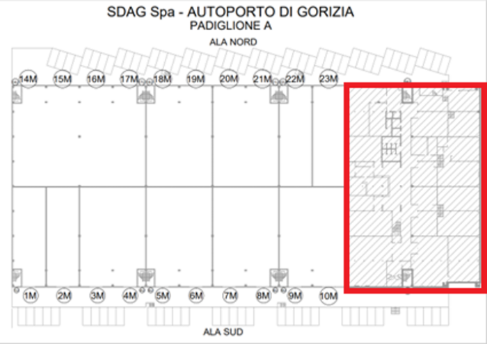 Gorizia (GO) – Gorizia Interport floorplan