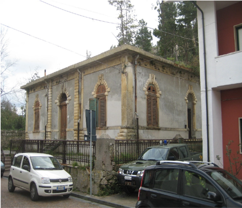 Rometta (ME) – old Finance police Building in Via Roma