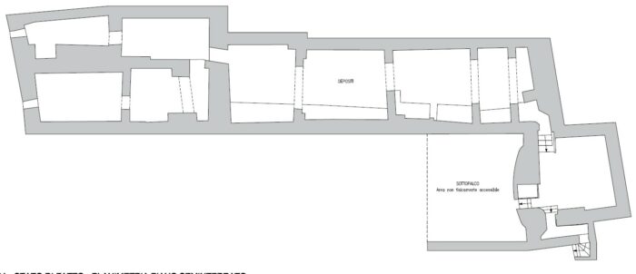 Roma (RM) – Teatro “Salone Margherita” Pianta principale