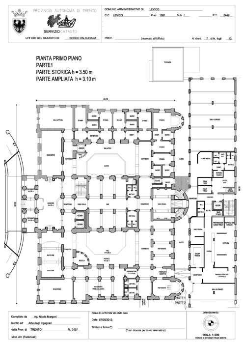 Levico Terme (TN) – Grand Hotel Imperial floorplan