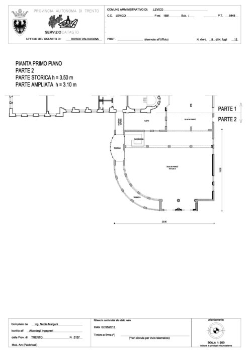 Levico Terme (TN) – Grand Hotel Imperial floorplan