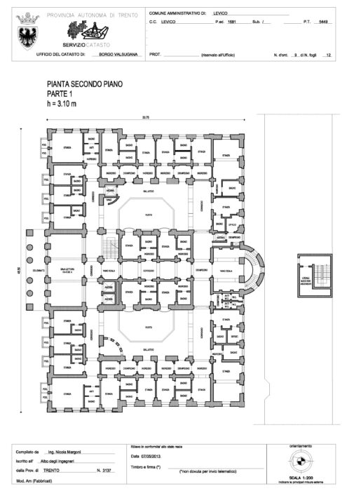 Levico Terme (TN) – Grand Hotel Imperial floorplan