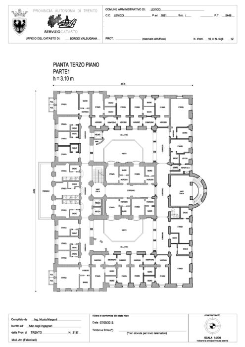 Levico Terme (TN) – Grand Hotel Imperial floorplan