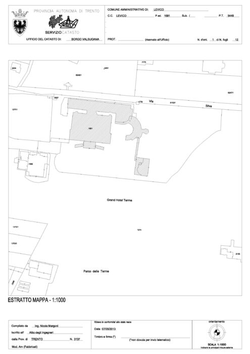 Levico Terme (TN) – Grand Hotel Imperial floorplan