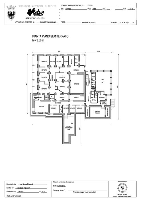 Levico Terme (TN) – Grand Hotel Imperial floorplan