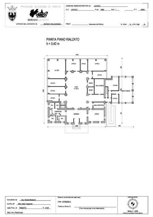 Levico Terme (TN) – Grand Hotel Imperial floorplan
