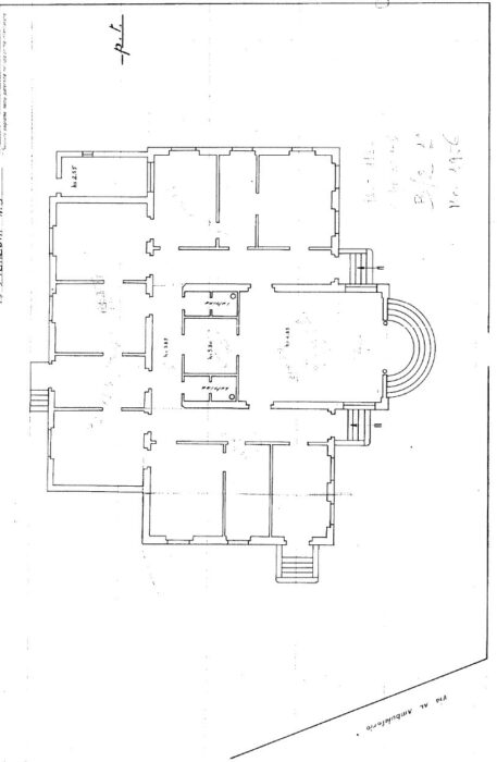 Udine (UD) – Historic Building in Via Manzoni 3 floorplan