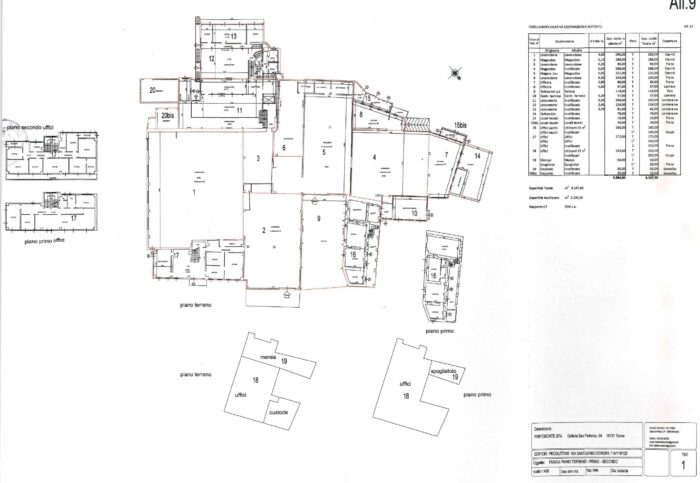 Biella (BI) – Ex De Martini Pianta principale