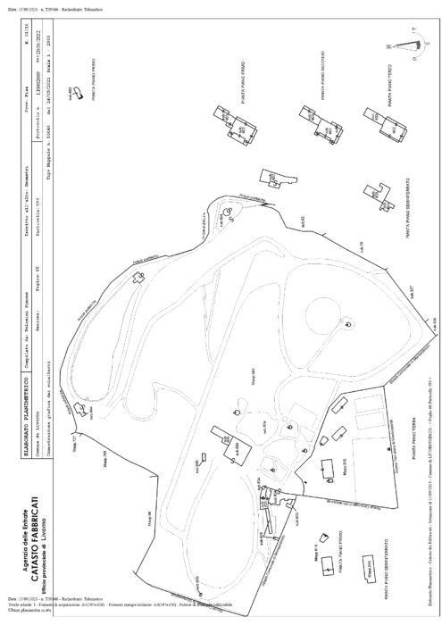 Livorno (LI) – Villa Rodocanacchi and Guesthous in Via Monterotondo floorplan