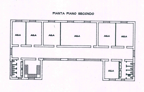 Bagni di Lucca (LU) – Ex Scuola Ferretti Pianta principale