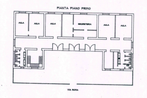 Bagni di Lucca (LU) – Ex Scuola Ferretti Pianta principale
