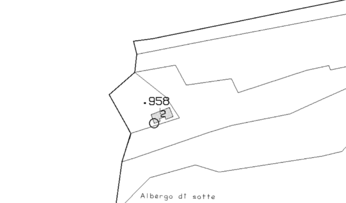 Cortina D’Ampezzo (BL) – Former Ospitale Tollbooth floorplan