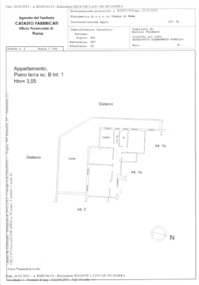 Rome (RM) – Real Estate Unit on the Circonvallazione Appia g.f. floorplan