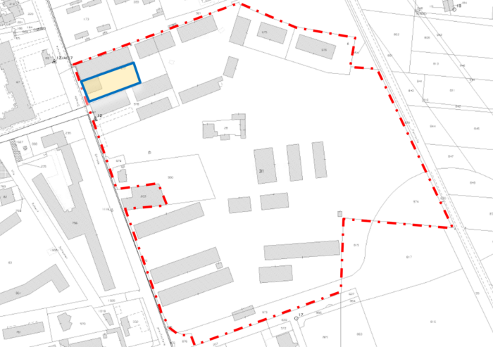 Bari (BA) – Former “Magrone” Barracks floorplan