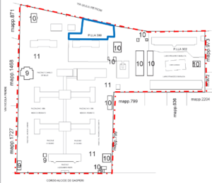 Bari (BA) – Former Bonomo Hospital Floorplan