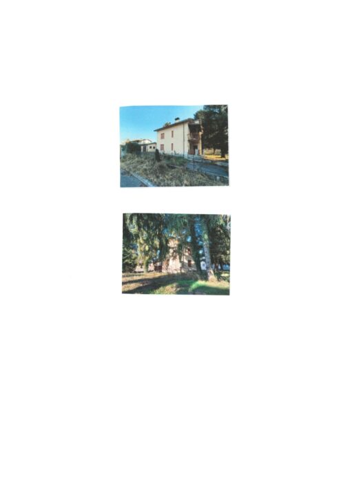 Fagagna (UD)- Palazzina con due unità immobiliari, due garage/rimesse e due terreni