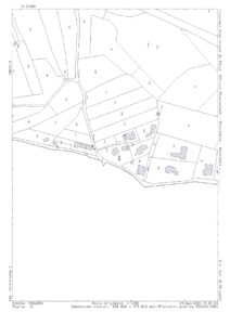 Fagagna (UD)- Palazzina con due unità immobiliari, due garage/rimesse e due terreni Pianta principale
