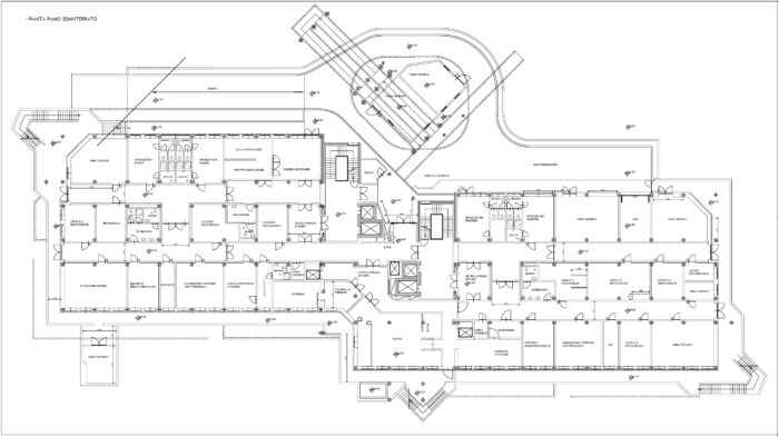 Torino – Compendio immobiliare sito in Via Plava n. 75 Pianta principale