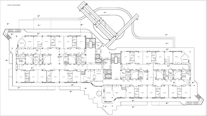Torino – Compendio immobiliare sito in Via Plava n. 75 Pianta principale