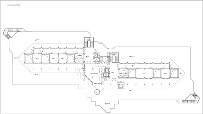 Torino – Compendio immobiliare sito in Via Plava n. 75 Pianta principale