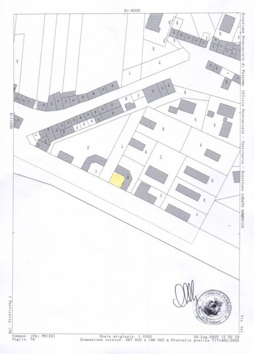 Borgo Filaga (PA) – Padiglione A/1 Pianta principale