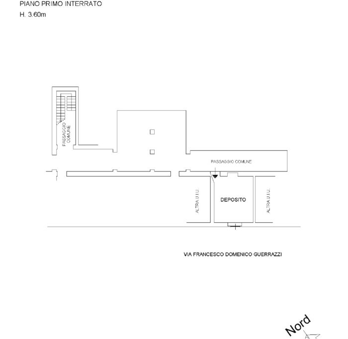 Milan (MI) – Elegant residence in the Arco della Pace neighbourhood floorplan