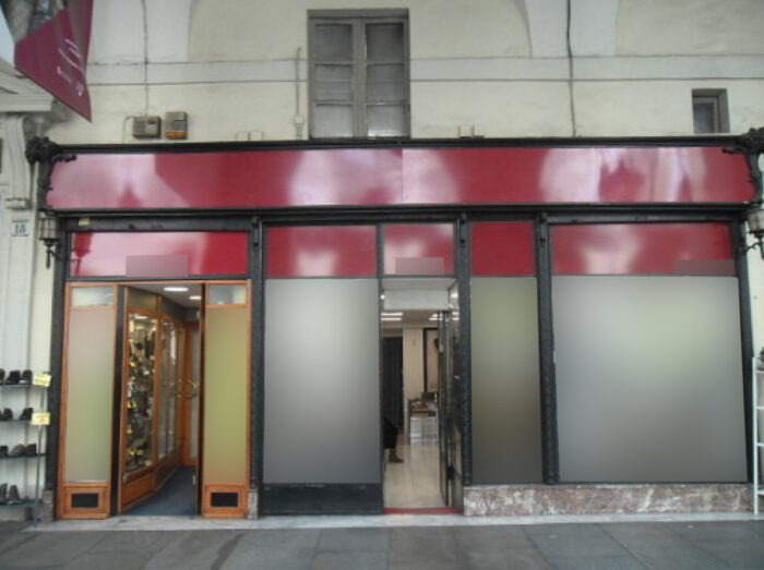 Torino – Locale commerciale sito in Via Po 18/C-D