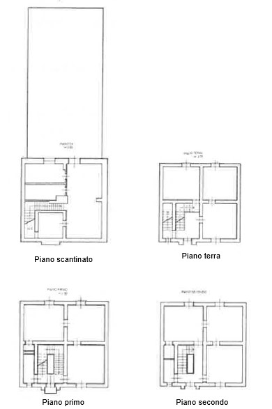 Serradifalco (CL) – Ex Casa del Fascio Pianta principale