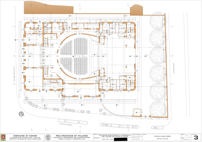Como (CO) – Teatro Politeama Pianta principale