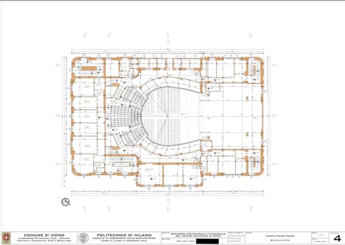 Como (CO) – Teatro Politeama Pianta principale