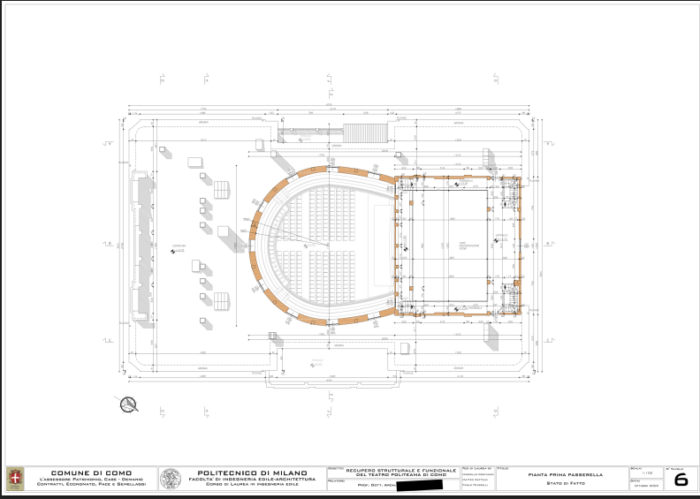 Como (CO) – Teatro Politeama Pianta principale