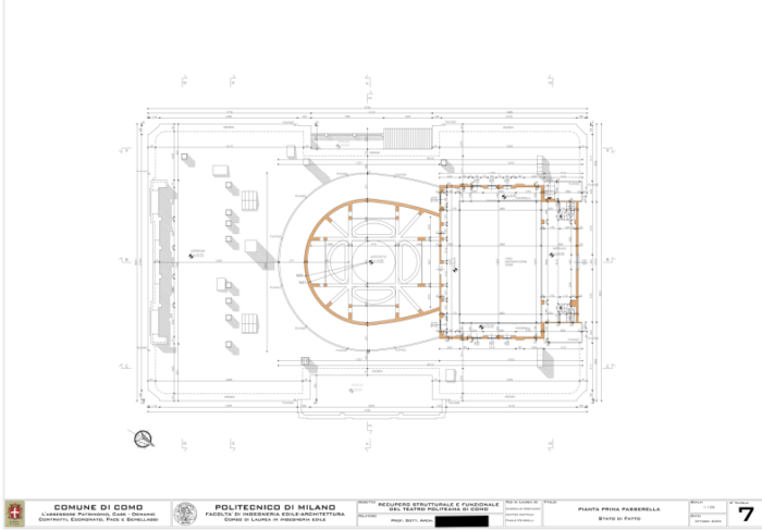 Como (CO) – Teatro Politeama Pianta principale