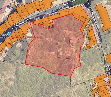 Palermo (PA) – Fondo Pisani-Casina dell’Orologio Pianta principale