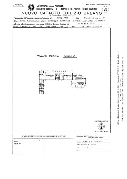 Trento (TN) – Complex in via Sanseverino floorplan