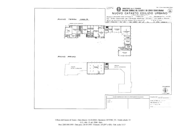 Trento (TN) – Complex in via Sanseverino floorplan