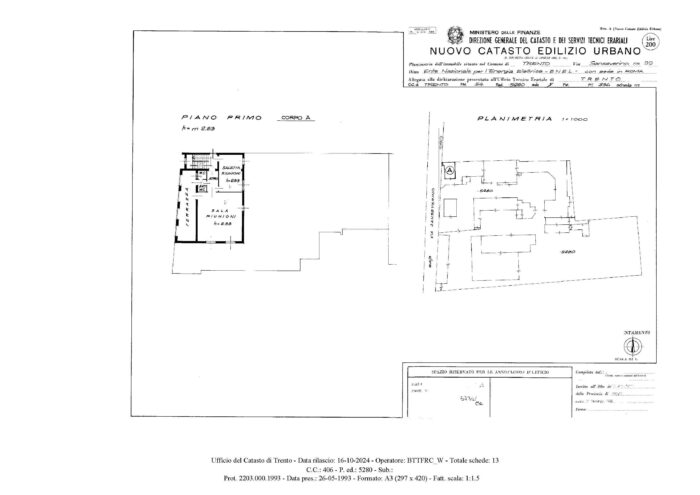 Trento (TN) – Complex in via Sanseverino floorplan