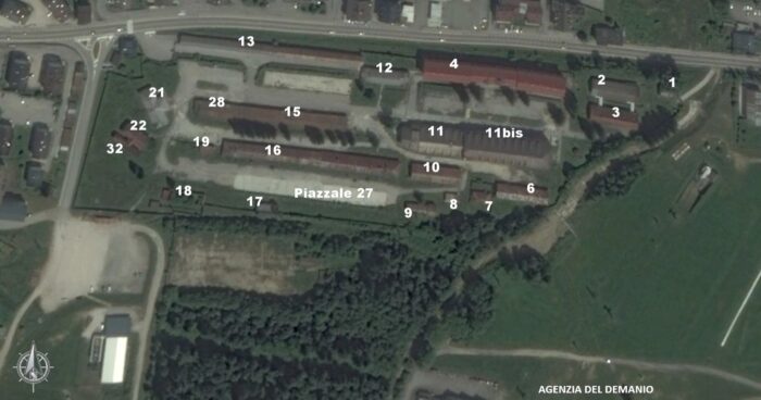 Tarvisio (UD) – Ex Caserma La Marmora Pianta principale