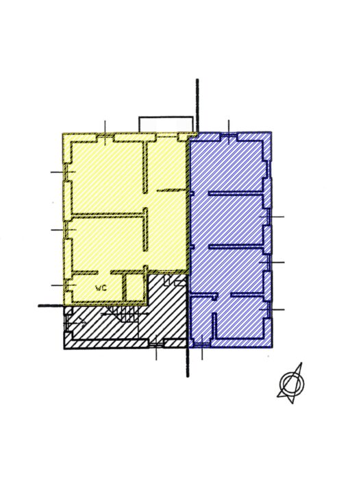 Sermoneta (LT) – Ex Assistenza Sanitaria “La Doganella” Pianta principale