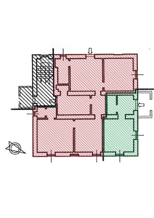 Sermoneta (LT) – Ex Assistenza Sanitaria “La Doganella” Pianta principale