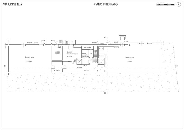 Trieste (TS) – Property at Via Udine 9 floorplan