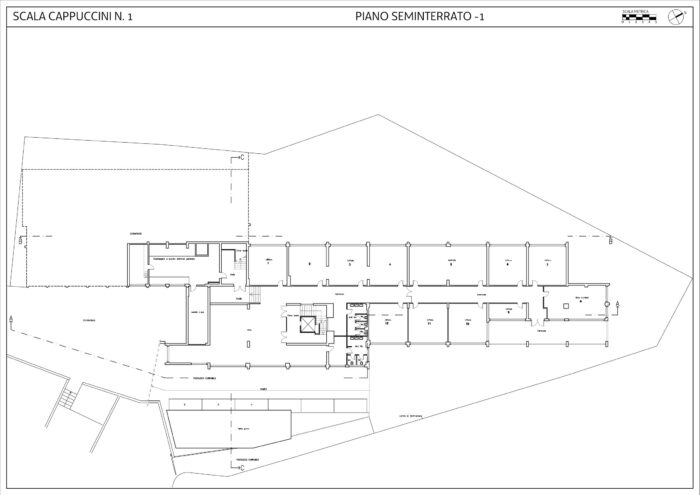 Trieste (TS) – Property at Scala Cappuccini, 1 floorplan