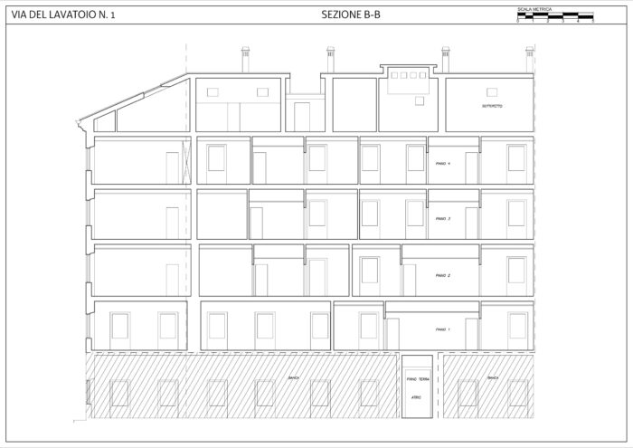 Trieste (TS) – Property in Via del Lavatoio, 1 floorplan