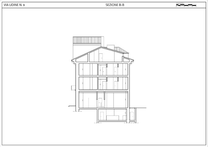 Trieste (TS) – Property at Via Udine 9 floorplan