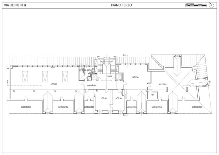 Trieste (TS) – Property at Via Udine 9 floorplan