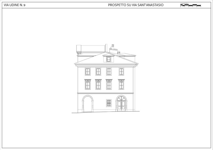 Trieste (TS) – Property at Via Udine 9 floorplan
