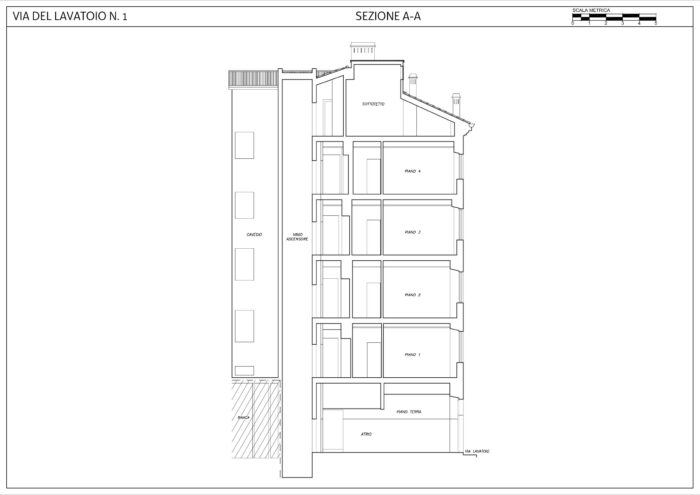 Trieste (TS) – Property in Via del Lavatoio, 1 floorplan