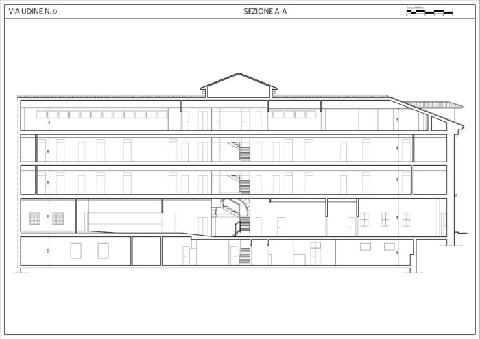 Trieste (TS) – Property at Via Udine 9 floorplan