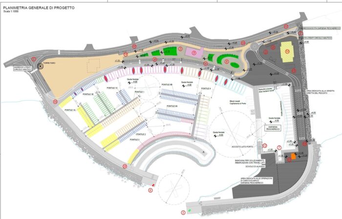 Catanzaro (CZ) – Completion of the Tourist Port floorplan