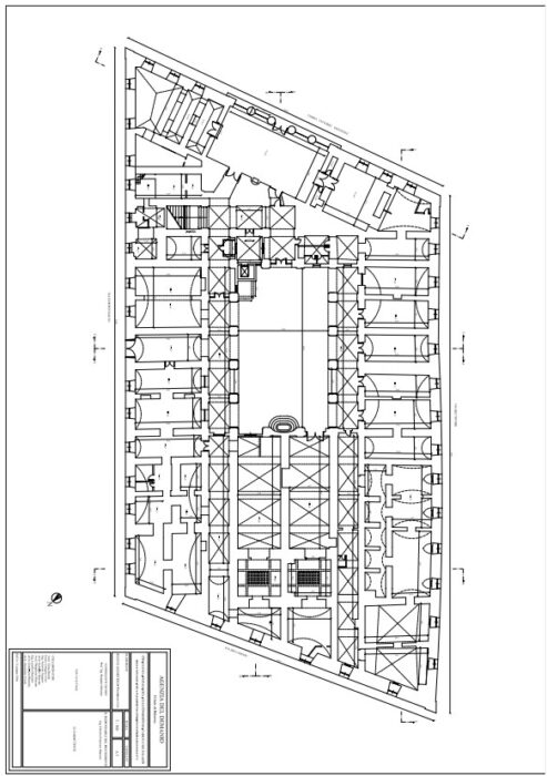 Palermo (PA) – Palazzo delle Finanze Pianta principale