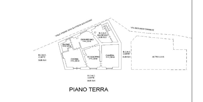 Varese (VA) – Ex Ferrovia Bettole Di Varese Pianta principale